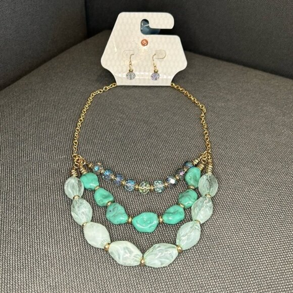 Dress Barn Necklace and Earring Set - Picture 1 of 5